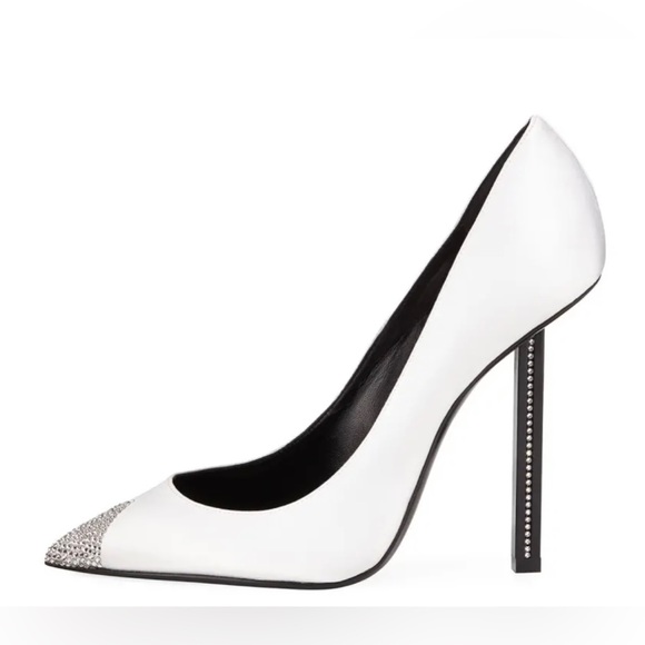 BNWT Saint Laurent Tower Crystal Pumps- Authentic - Picture 2 of 3